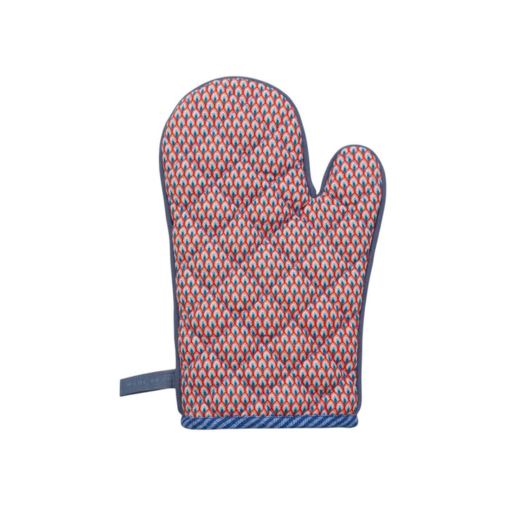 Grill glove Flower Festival Blue 29x15 cm