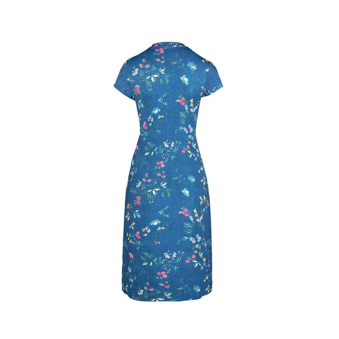 Dalia Langes Nachthemd Tokyo Blossom Dark Blue S