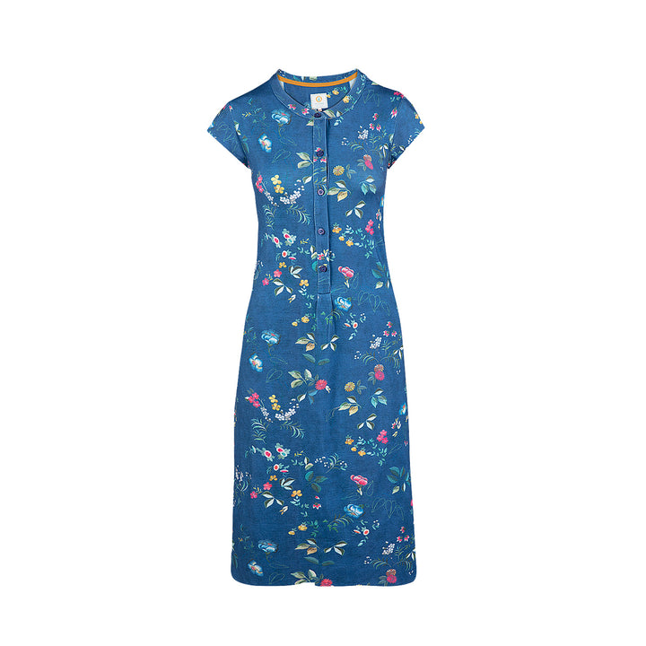 Dalia Langes Nachthemd Tokyo Blossom Dark Blue S