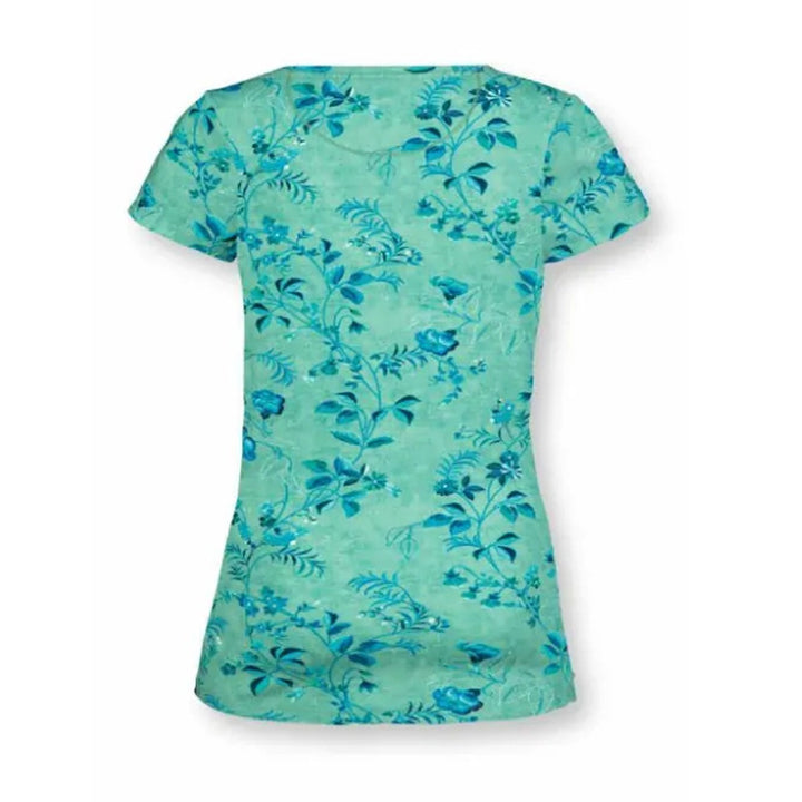 Tilly short sleeve shirt Tokyo Blossom Green S