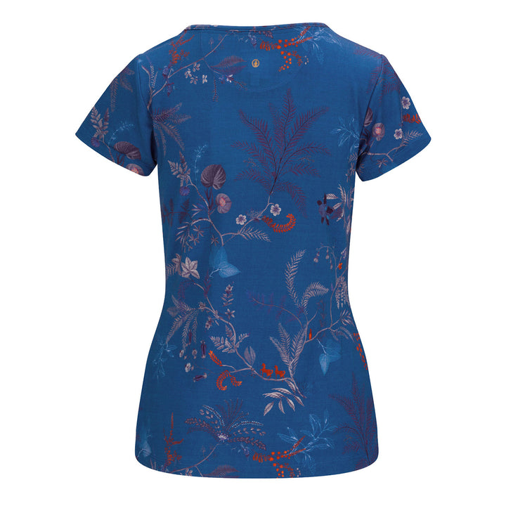 Tilly Kurzarm Shirt Isola Blue M