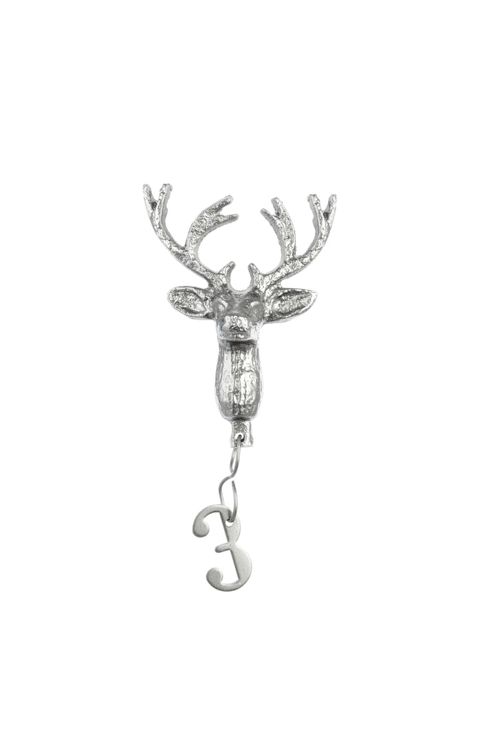 Kerzenstecker Hirschkopf 1, 2, 3, 4 Adventkerzen