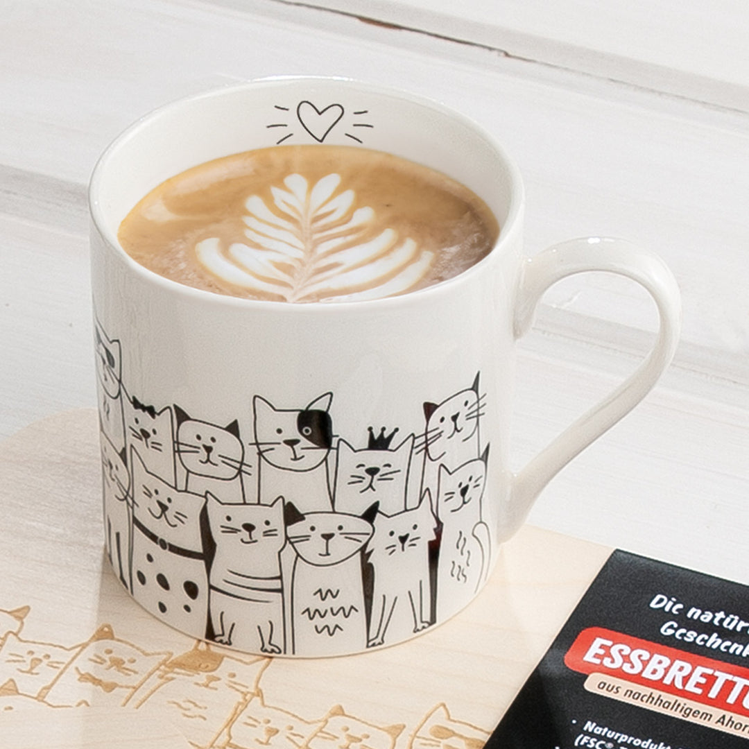 Tasse / Becher „Katzenbande“