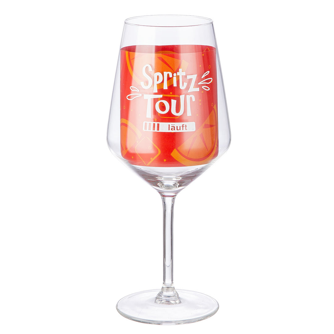 Weinglas/Aperol-Glas "Spritz Tour"