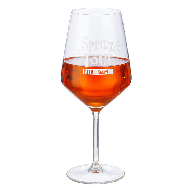 Weinglas/Aperol-Glas "Spritz Tour"