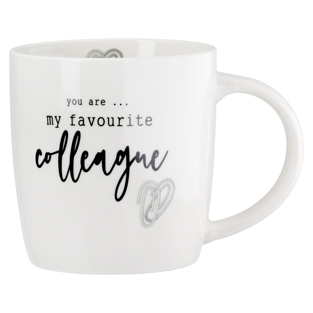 Tasse / Becher Spruch  ‚favourite colleague‘