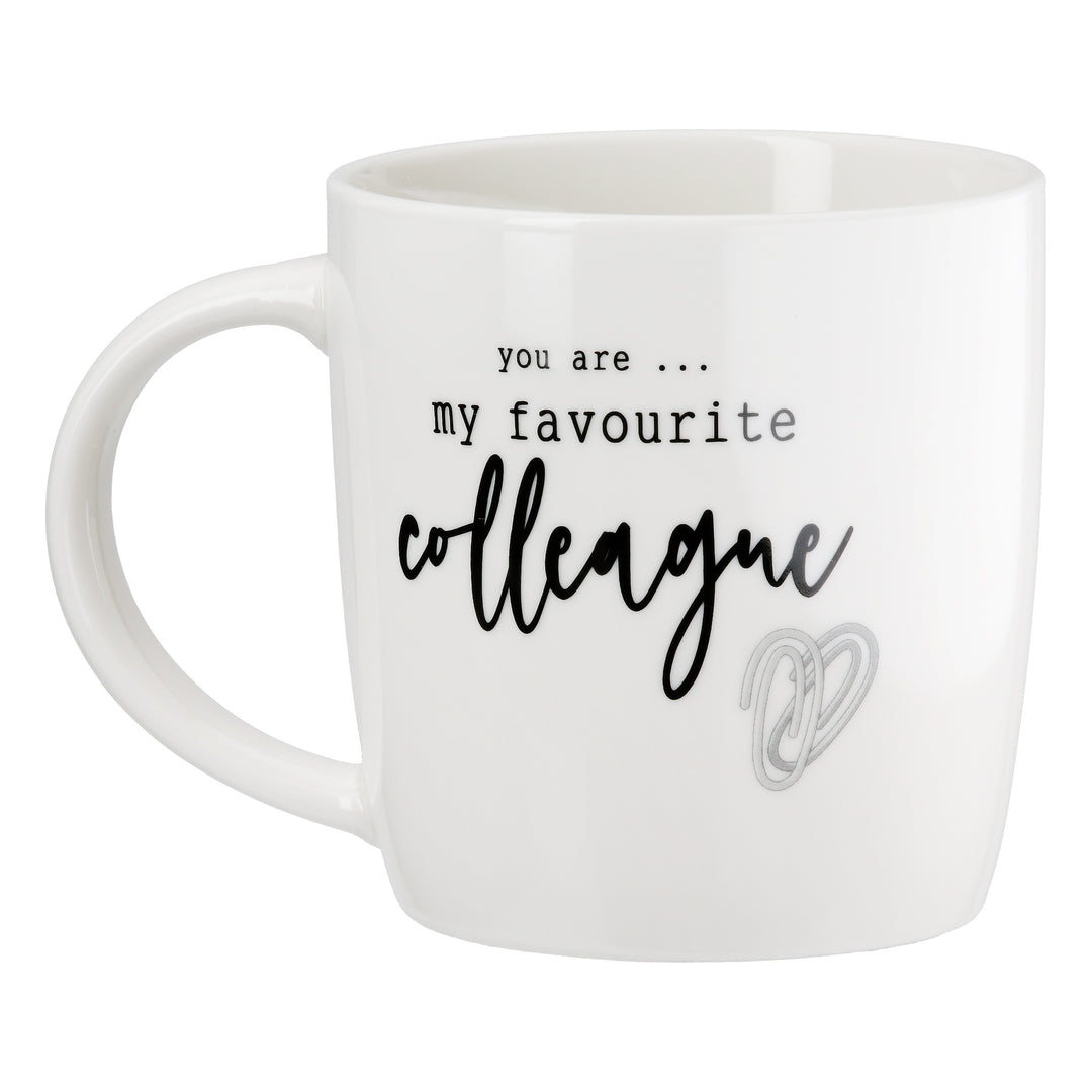 Tasse / Becher Spruch  ‚favourite colleague‘