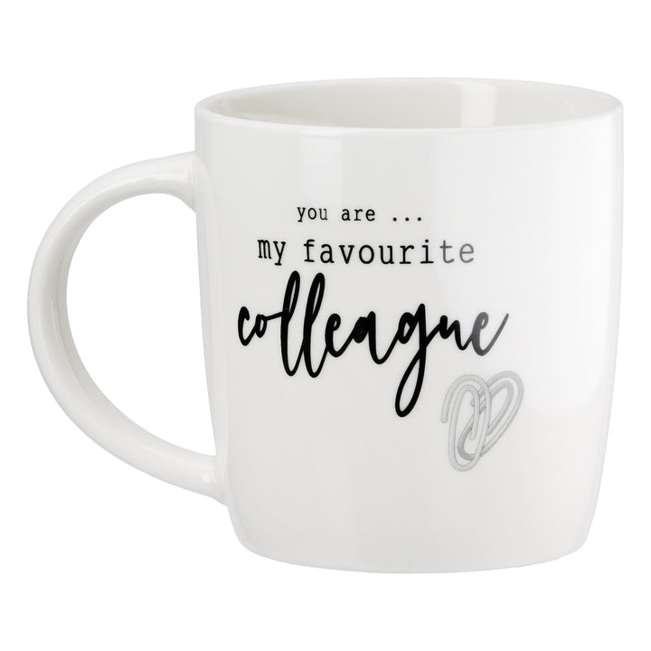 Tasse / Becher Spruch  ‚favourite colleague‘