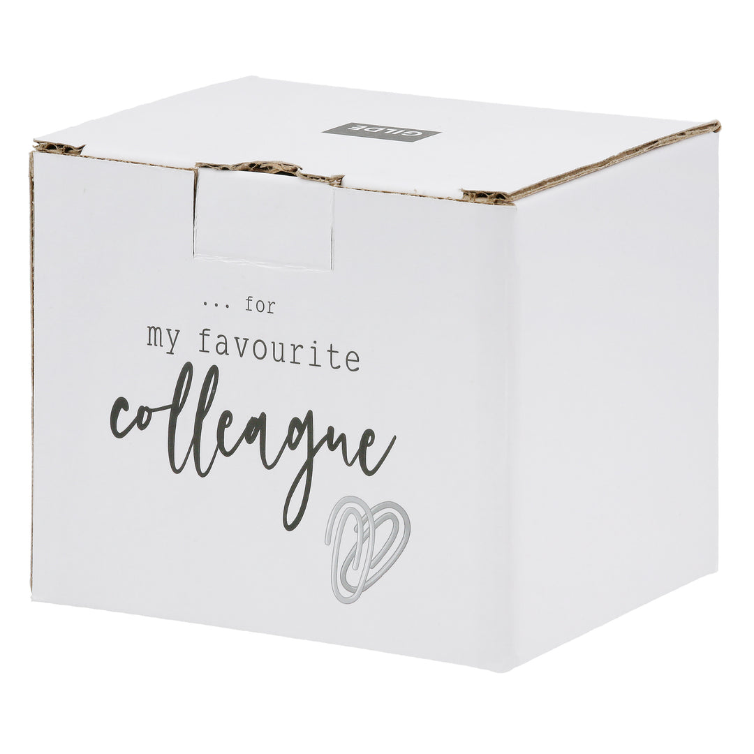 Tasse / Becher Spruch  ‚favourite colleague‘