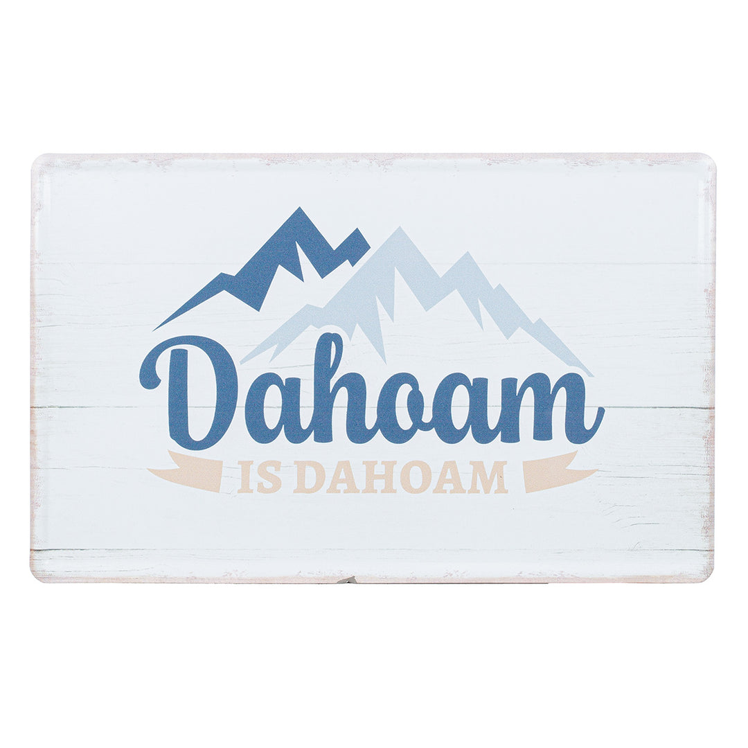 Metall Schild 'Berge'