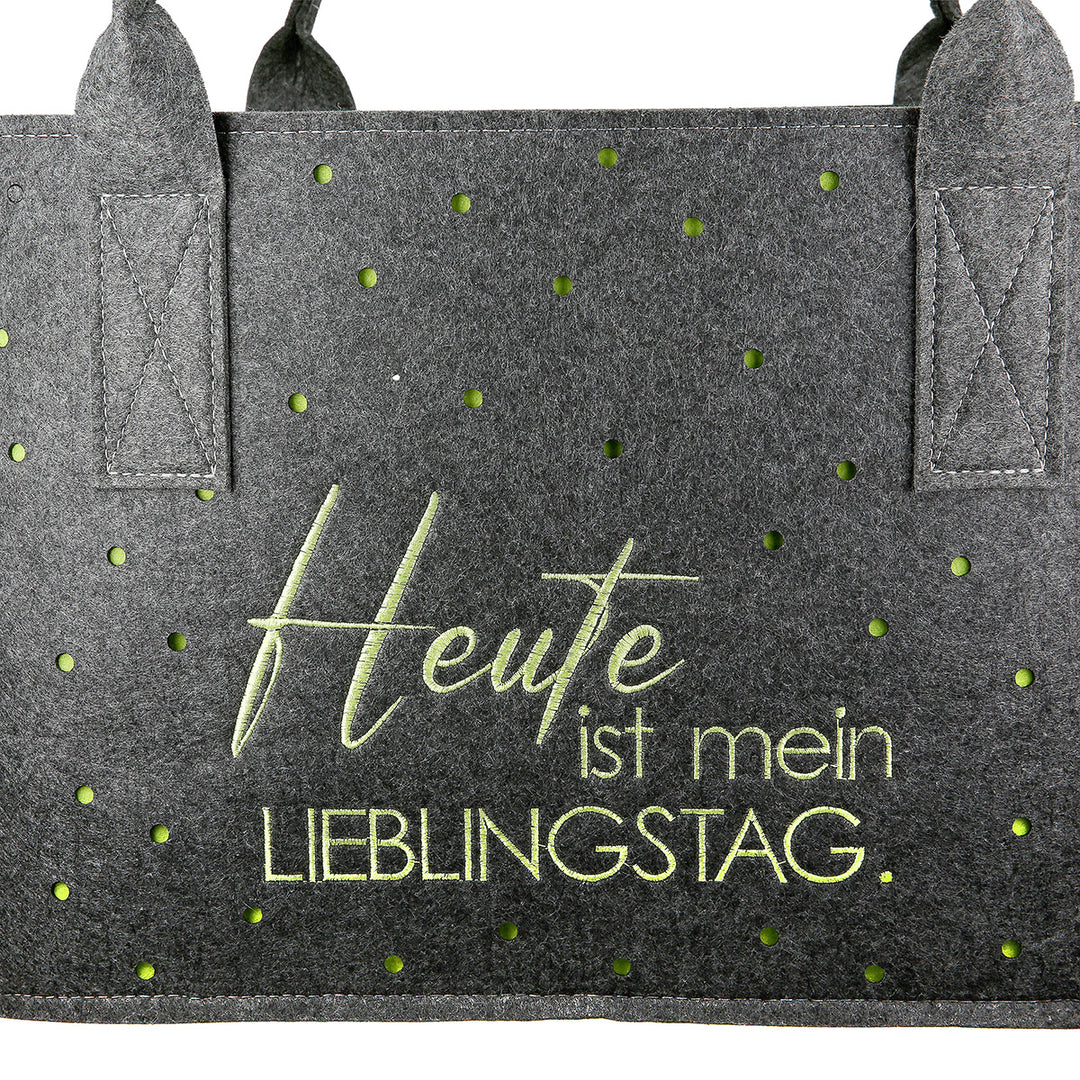 Filz Tasche 'Gegenwart'