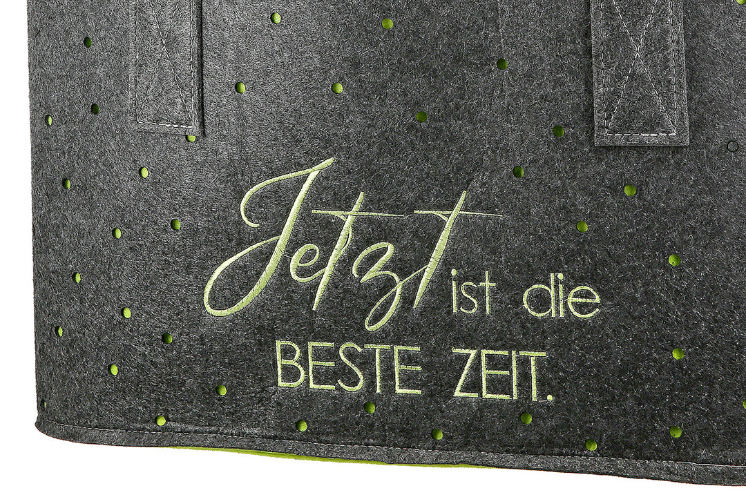 Filz Tasche 'Gegenwart'