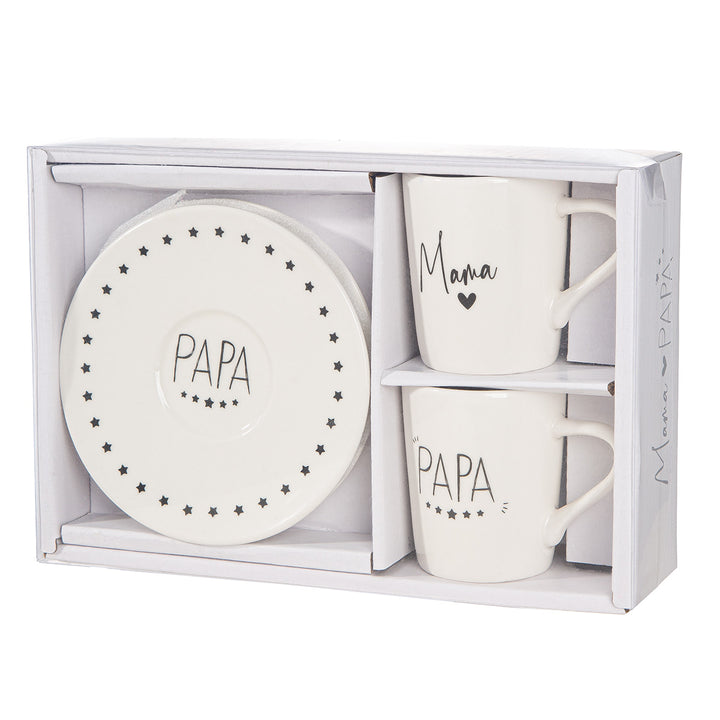 Espresso-Set „Mama + Papa“
