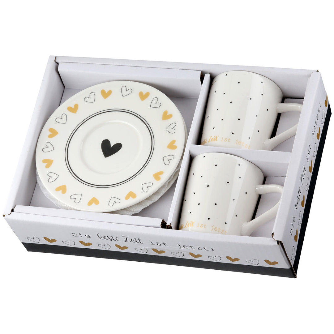 Espresso-Set „Beste Zeit“