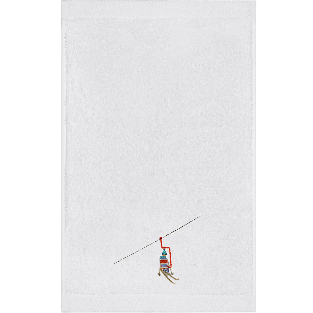 Gästehandtuch 30x50cm "Sessellift"