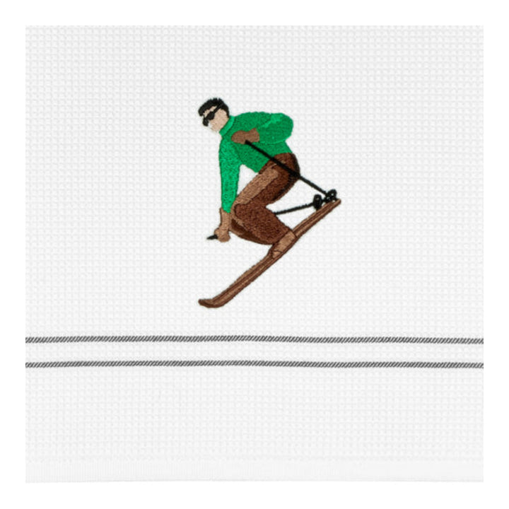 Geschirrtuch "Toni Skifahrer"