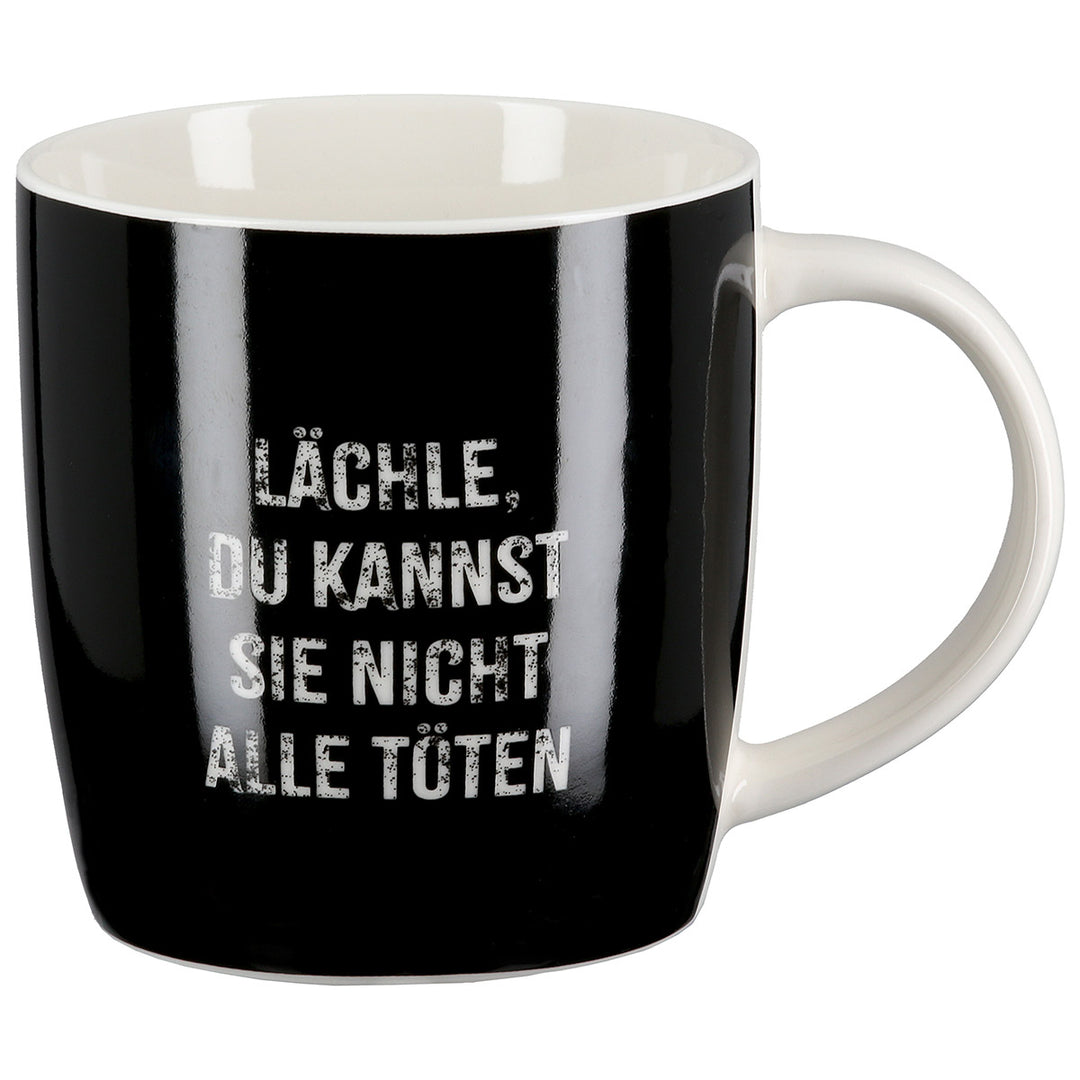 Tasse / Becher „Lächle“