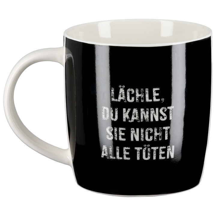 Tasse / Becher „Lächle“