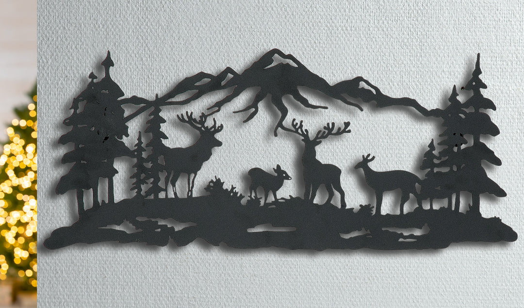 Wandrelief Hirsche „Heimatliebe“