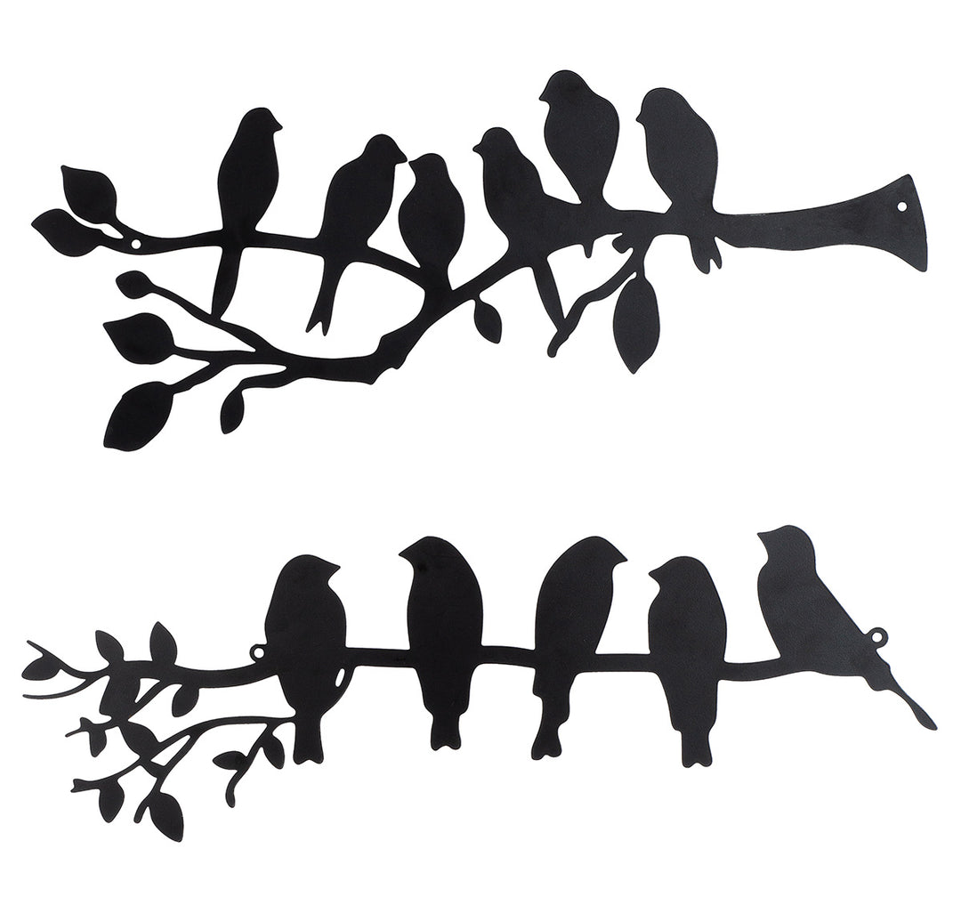 Wandrelief „Vogelparade“