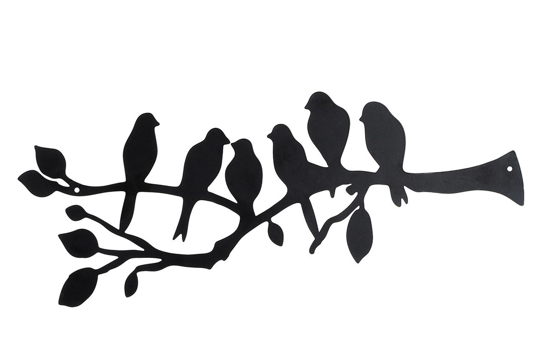 Wandrelief „Vogelparade“