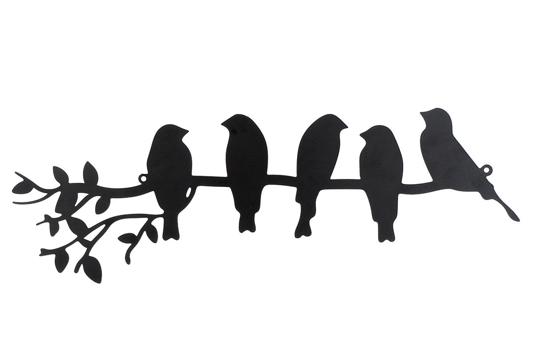 Wandrelief „Vogelparade“