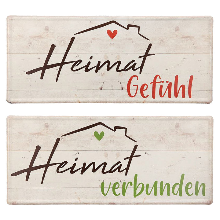 Metall Schild 'Heimat'