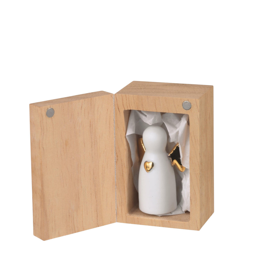 Glückskästchen kleine Engel Begleiter "Glücksengel"