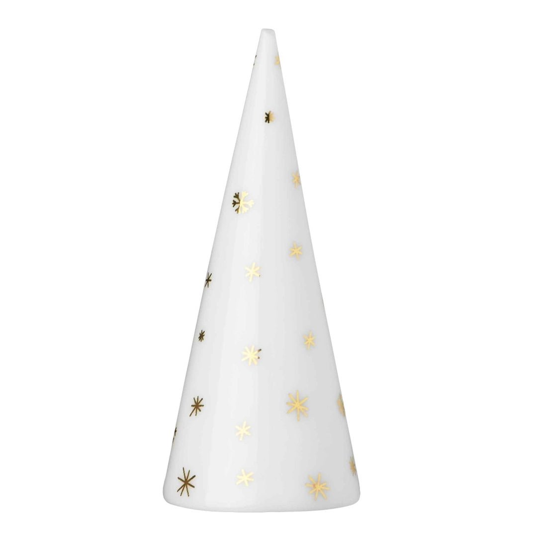 Winterstadt Kleiner Winterwald gold Set 4 Stck