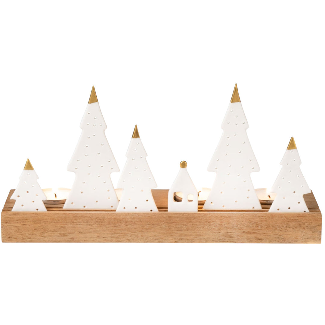 Lichtobjekt "Tannen"