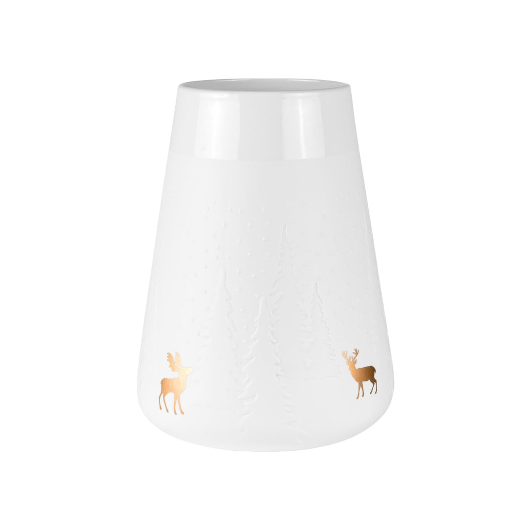Poesie Vase "Winterlandschaft"