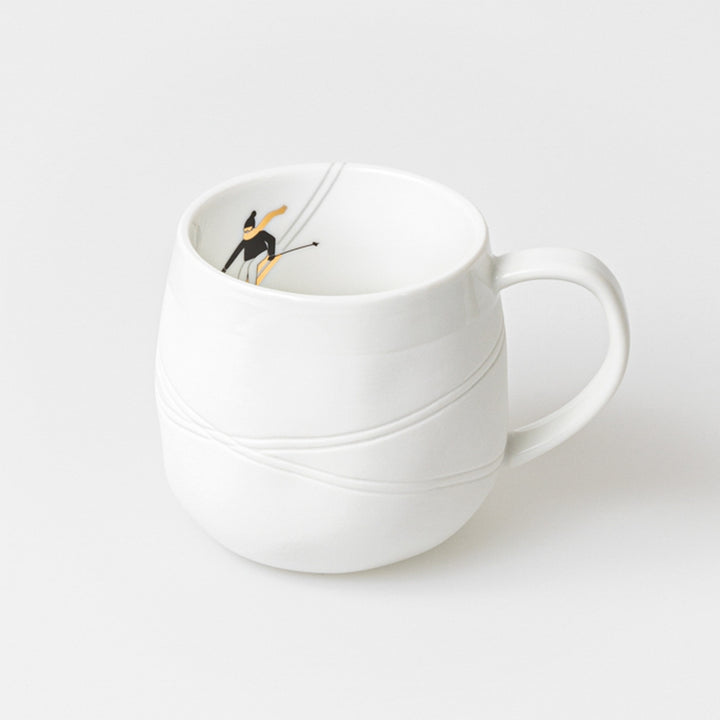 Schneetag Tasse "Ski fahren"