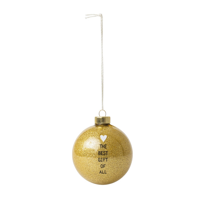 Lustige Kugel "The best gift of all"