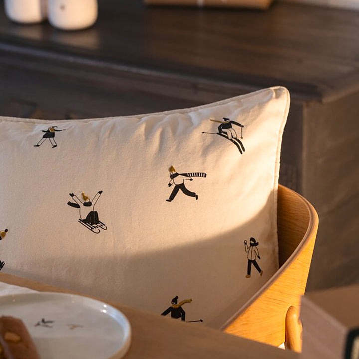 Schneetag Kissen 50x50cm