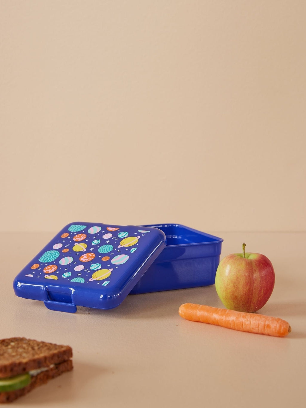 Kleine Lunchbox mit Galaxy-Aufdruck