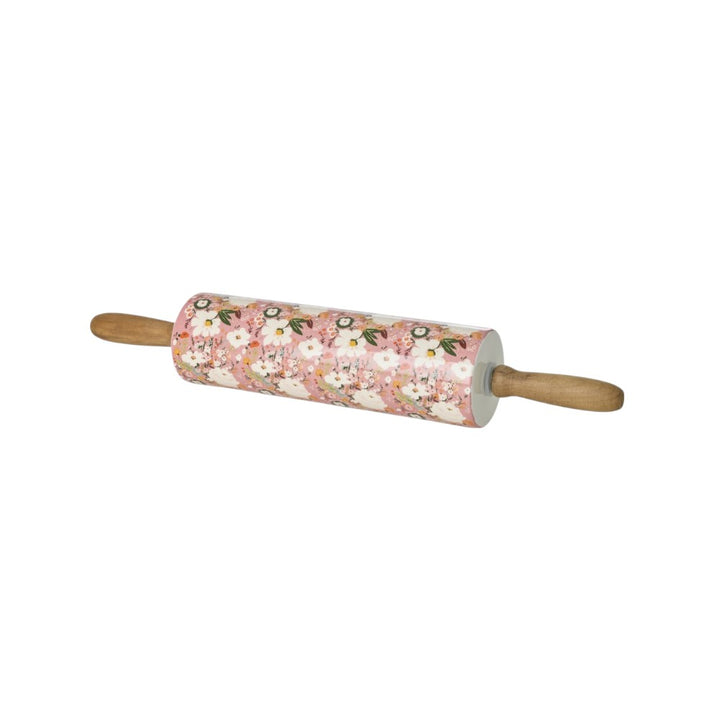 Keramik-Nudelholz mit Alison-Blumen-Print