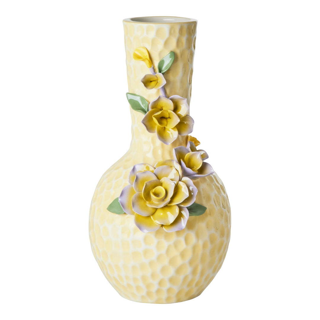 Keramik Vase - Hellgelb