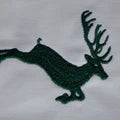 Stoff-Servietten 40x40 "Hirsch"