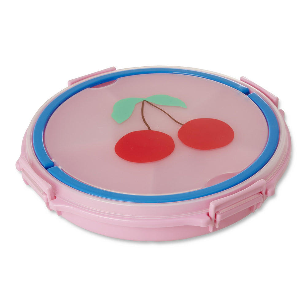 Serviertablett mit Griff in Rosa