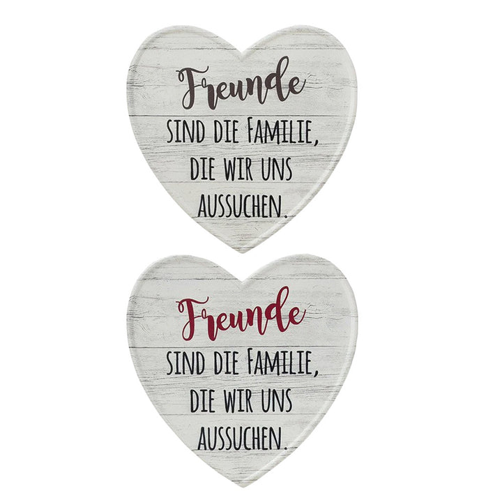 Schild Weisheit "Freunde"