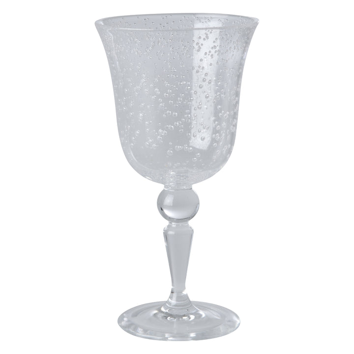 Acryl-Weinglas im Blasen-Design – Klar – 360 ml