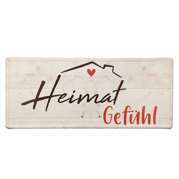 Metall Schild 'Heimat'