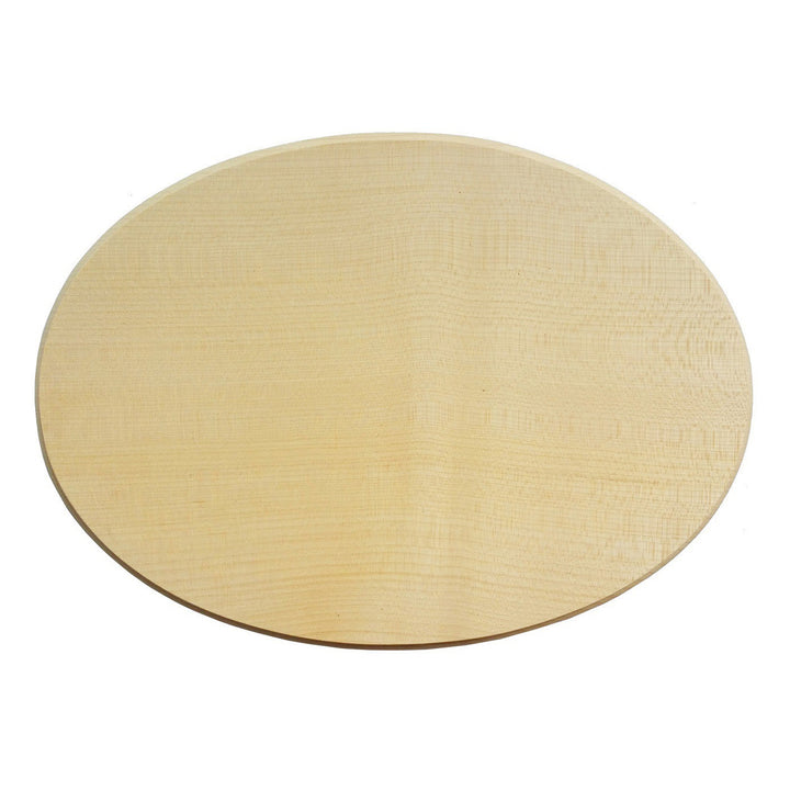 Holzbrett oval ca. 13 x 9 cm