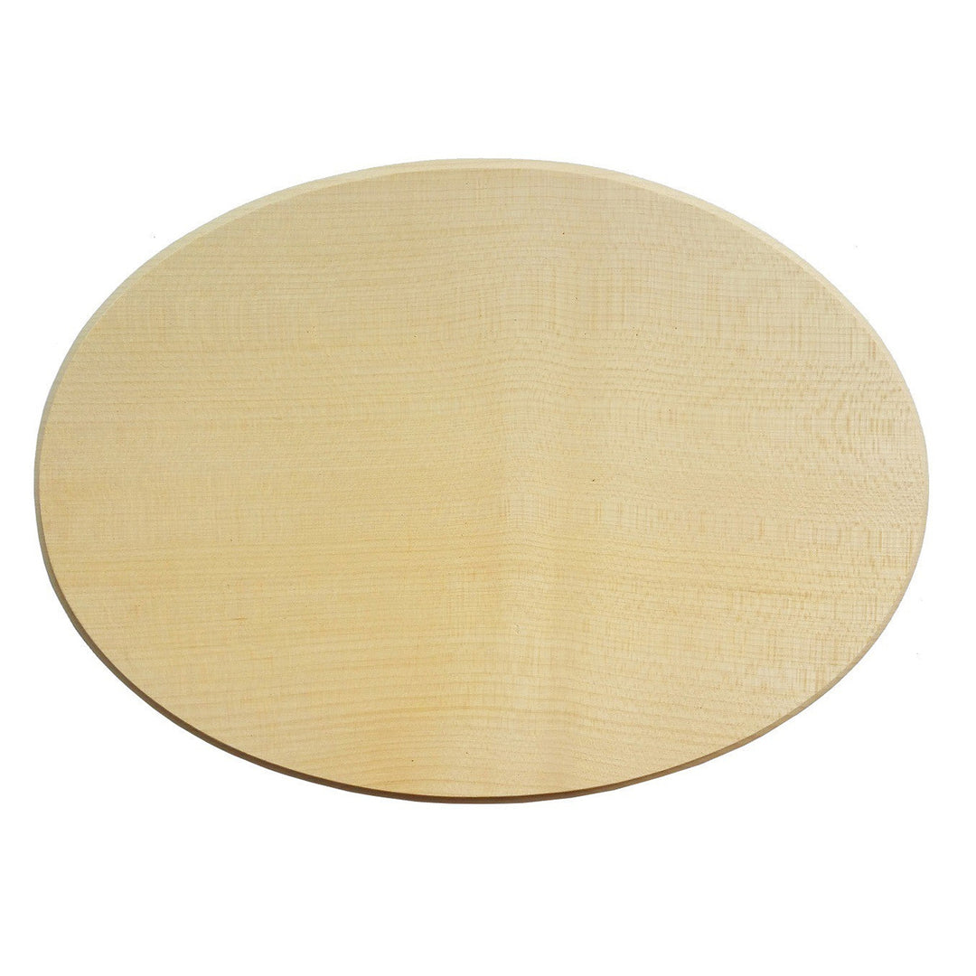 Holzbrett oval ca. 20 x 15.5 cm