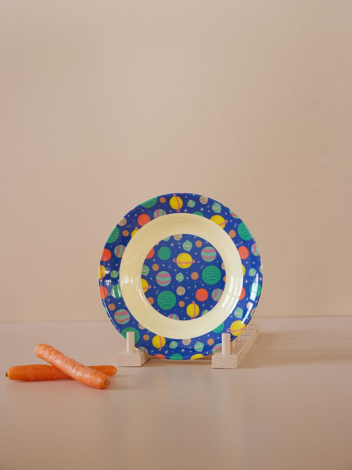 Melamin-Kinderschüssel mit Galaxy-Print – 250 ml