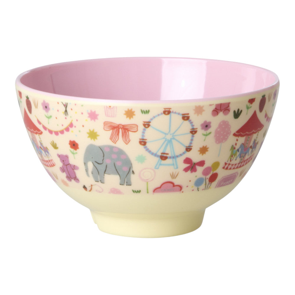 Melaminschüssel mit Fun Fair Print – klein – 300 ml