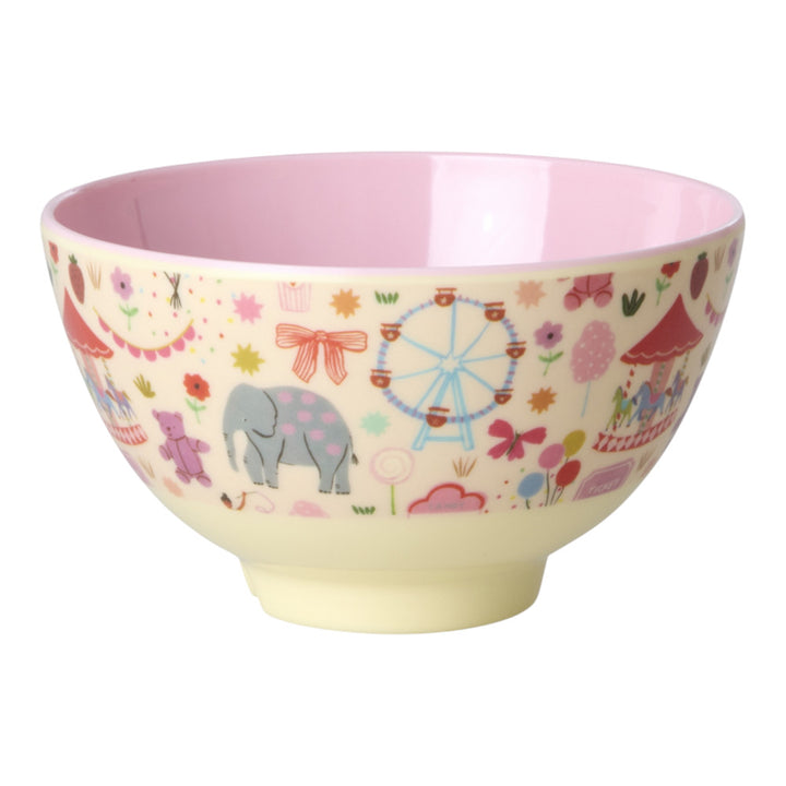 Melaminschüssel mit Fun Fair Print – klein – 300 ml