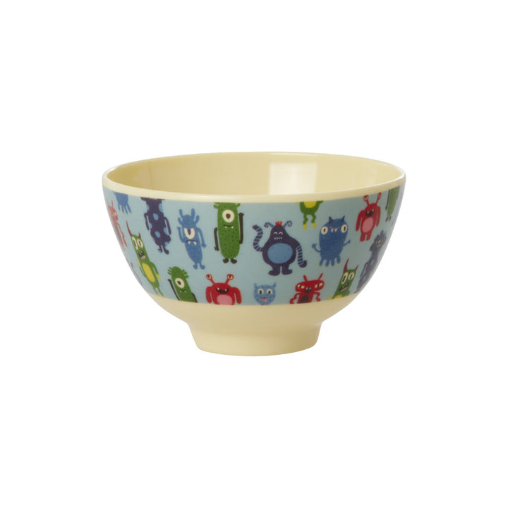 Melaminschüssel Kinder - Monsters Print– klein – 300 ml
