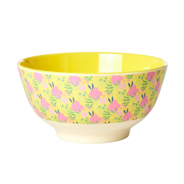 Melamine Bowl with Sunny Days Print - Medium - 700 ml