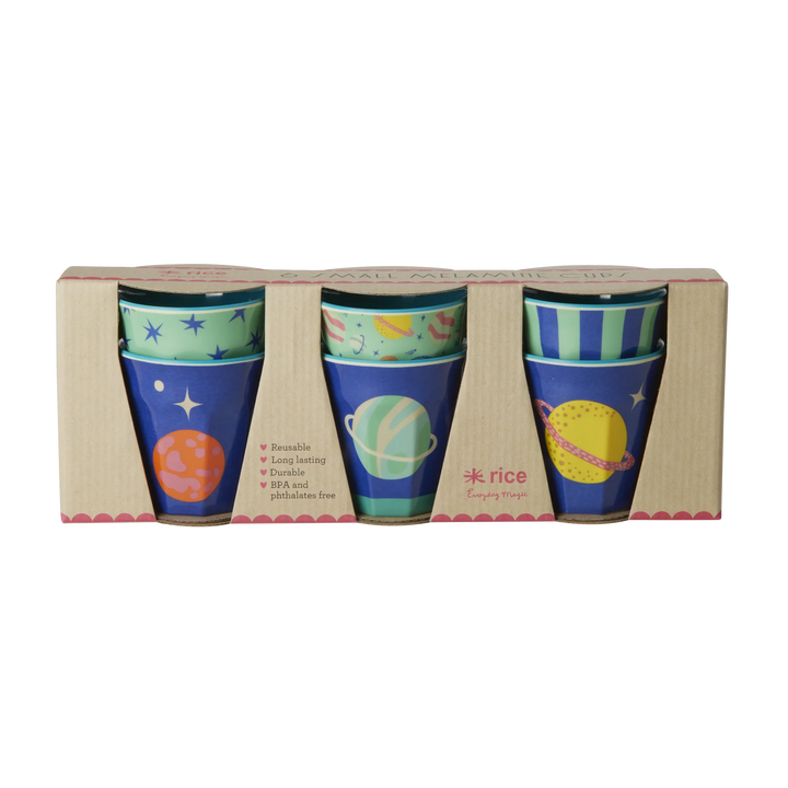 Melamine cup with various galaxy prints – small – 160 ml